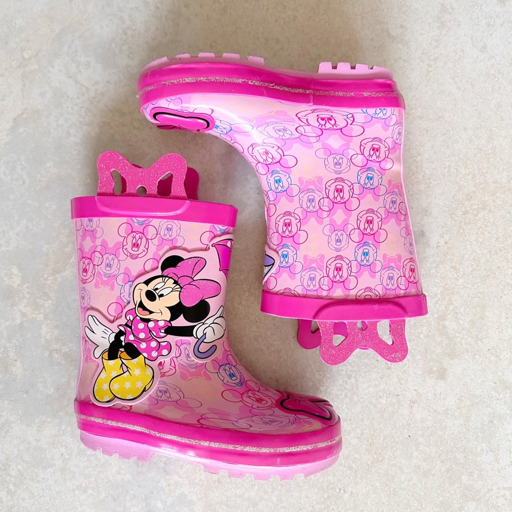 Minnie Mouse Toddler Girls Rain Boots